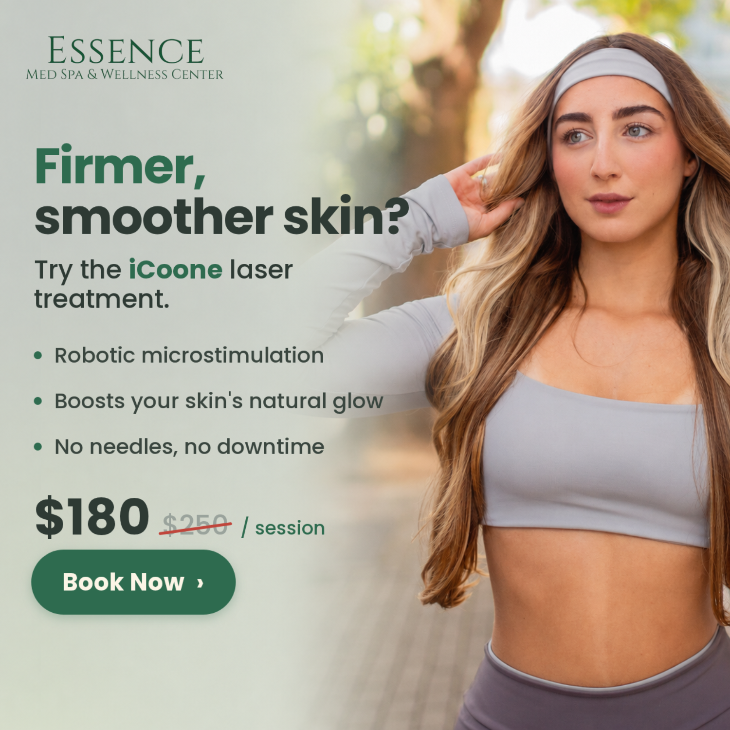 04 · “Firmer, smoother skin?” · Outdoor