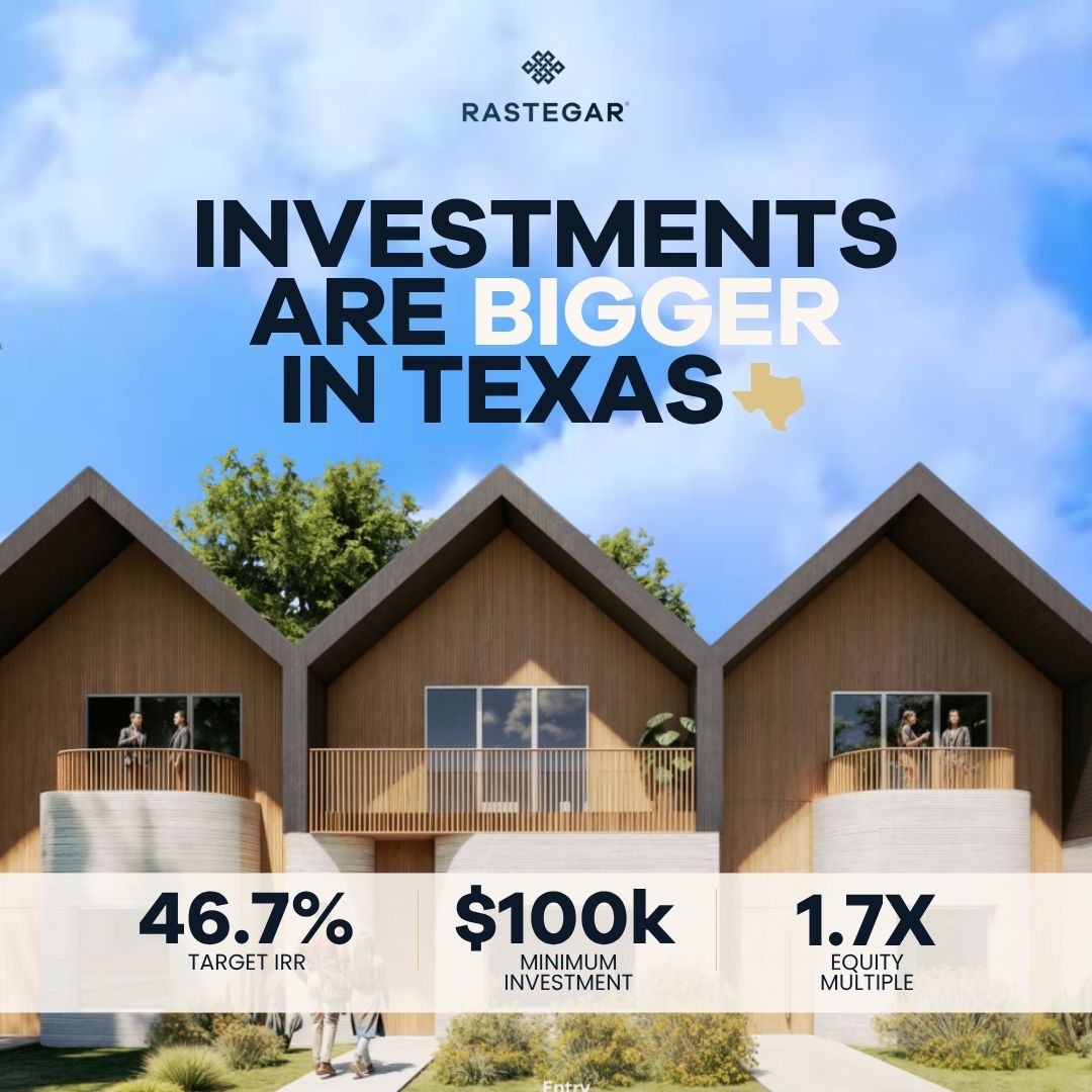Winning concept 01 · "Investments are bigger in Texas"
