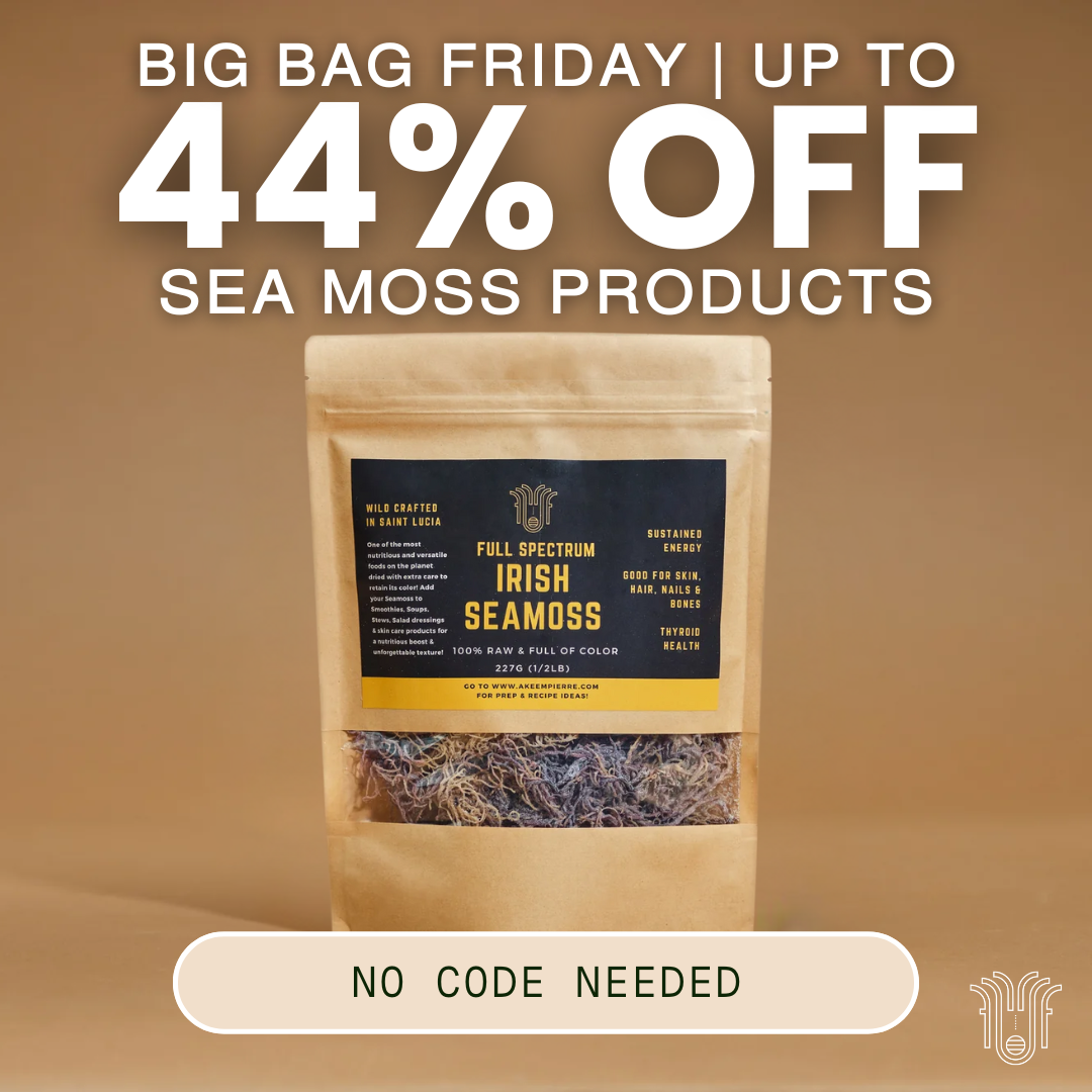 Big Bag Friday · up to 44% off sea moss