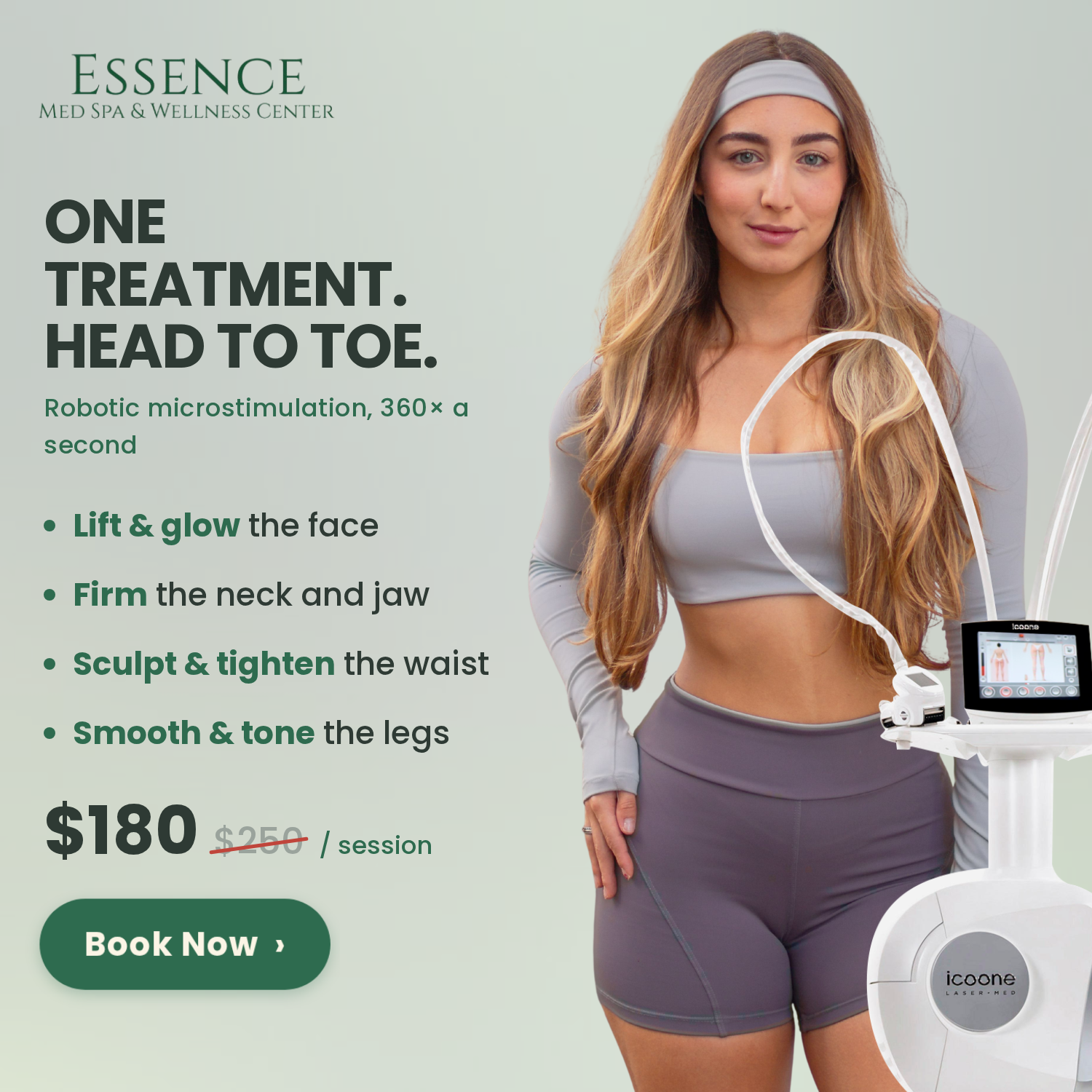 08 · “One treatment. Head to toe.”