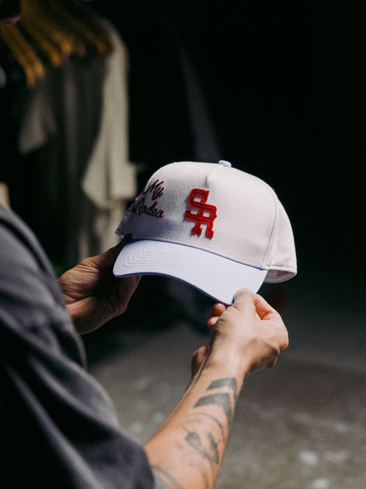 Midtown hat · sky colorway