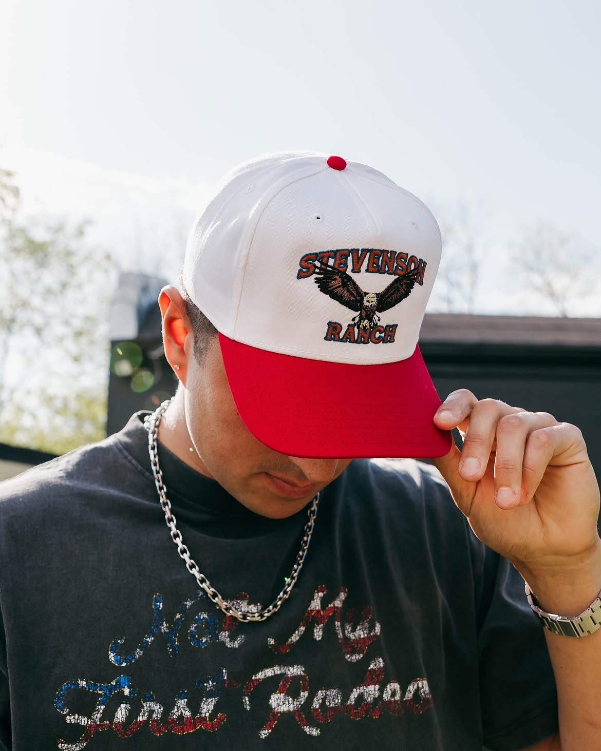 Wet Hot Stevenson Summer headwear · red/white cap